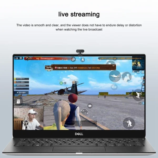 4c001b32993b0e1803ff674e3dae0c94 Full HD 2K Webcam with Microphone