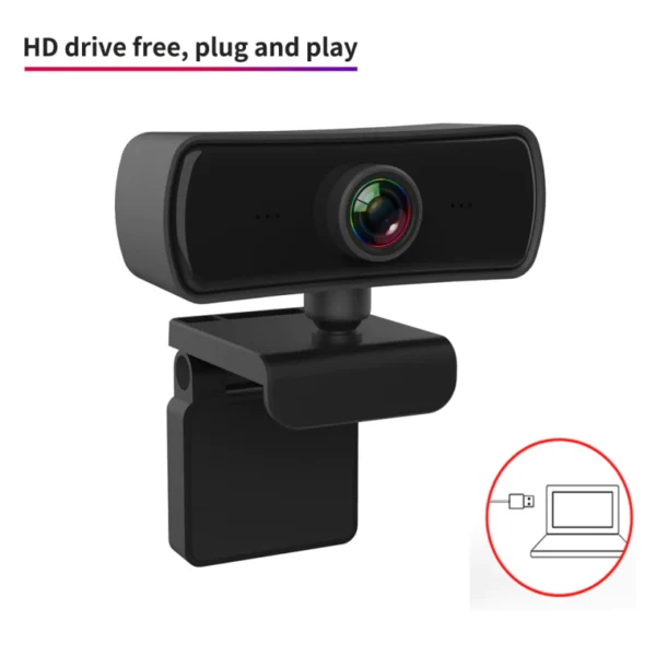 bee3c007ad3499fe2c13cc6fea6f73ce Full HD 2K Webcam with Microphone